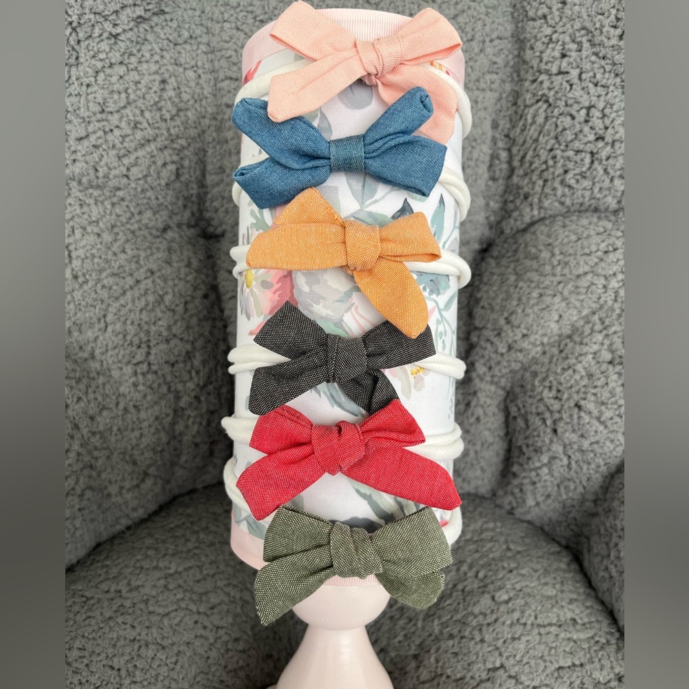 baby bows (set of 6)